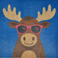 Moose in Sunglasses